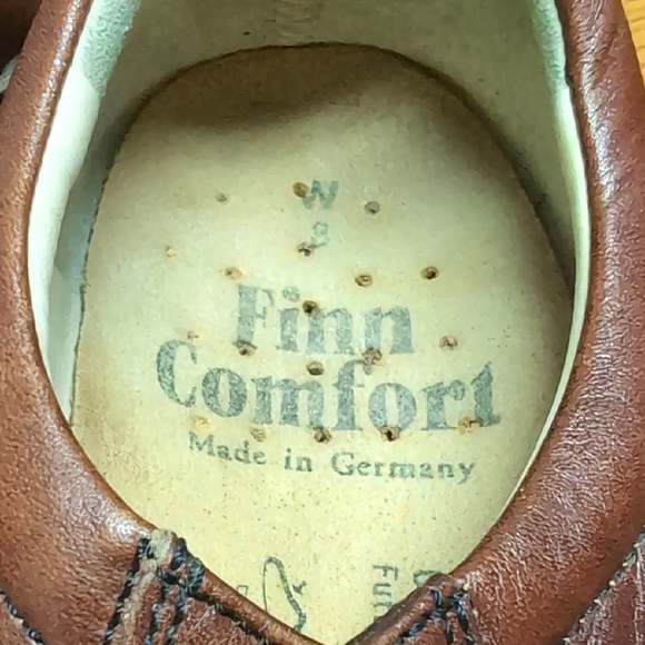 Finn Comfort Brown Leather Shoes - Picture 3 of 10